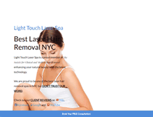 Tablet Screenshot of lighttouchnyc.com